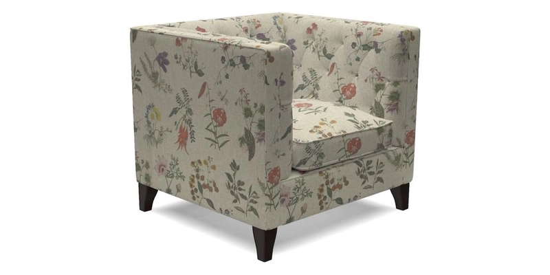 Haresfield Chair in Two Tone Plain Biscuit