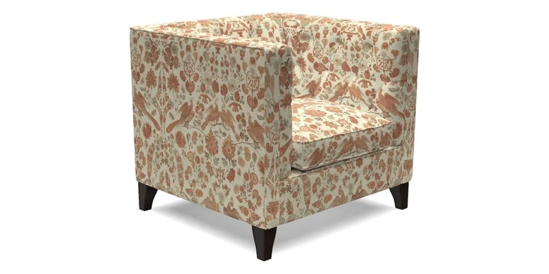 Haresfield Chair in Two Tone Plain Biscuit