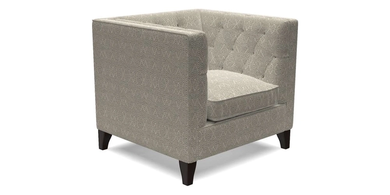 Haresfield Chair in Two Tone Plain Biscuit