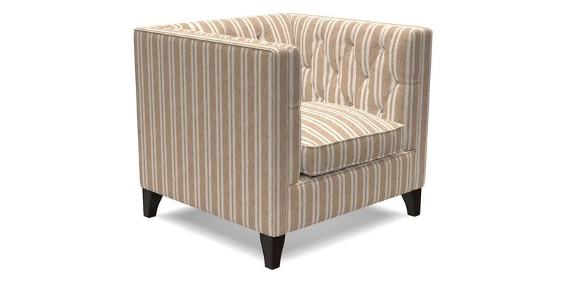 Haresfield Chair in Two Tone Plain Biscuit