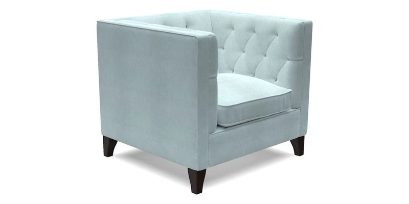 Haresfield Chair in Two Tone Plain Biscuit