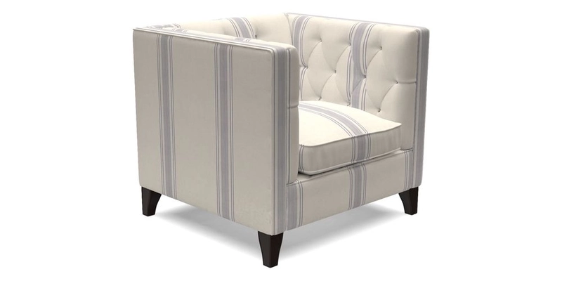 Haresfield Chair in Two Tone Plain Biscuit