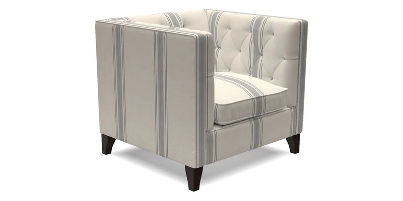 Haresfield Chair in Two Tone Plain Biscuit