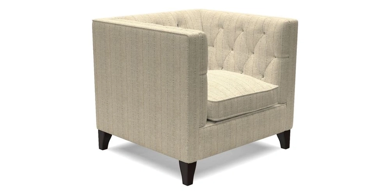 Haresfield Chair in Two Tone Plain Biscuit