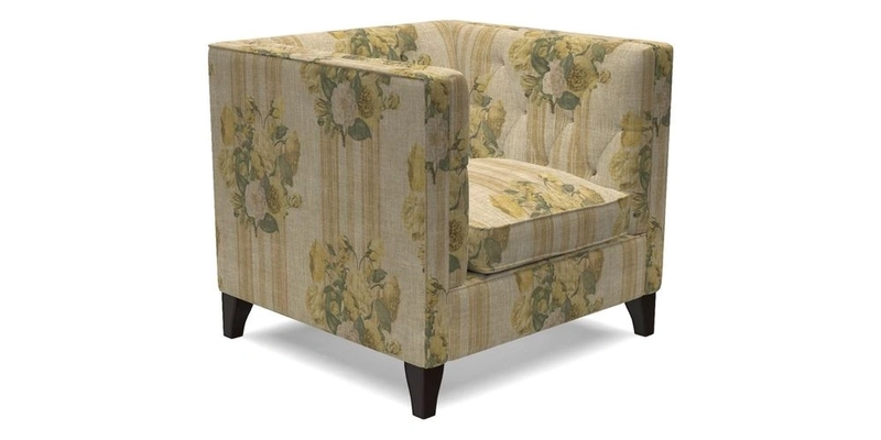 Haresfield Chair in Two Tone Plain Biscuit