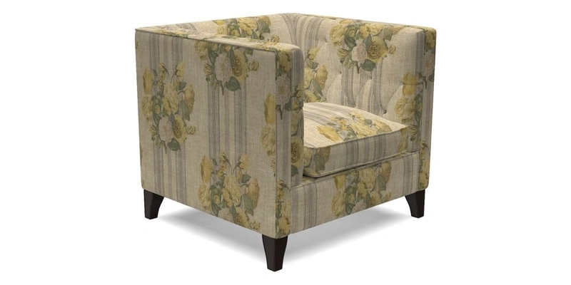 Haresfield Chair in Two Tone Plain Biscuit