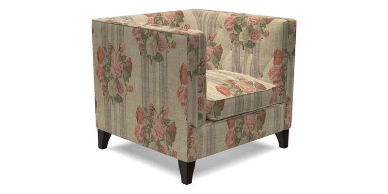 Haresfield Chair in Two Tone Plain Biscuit