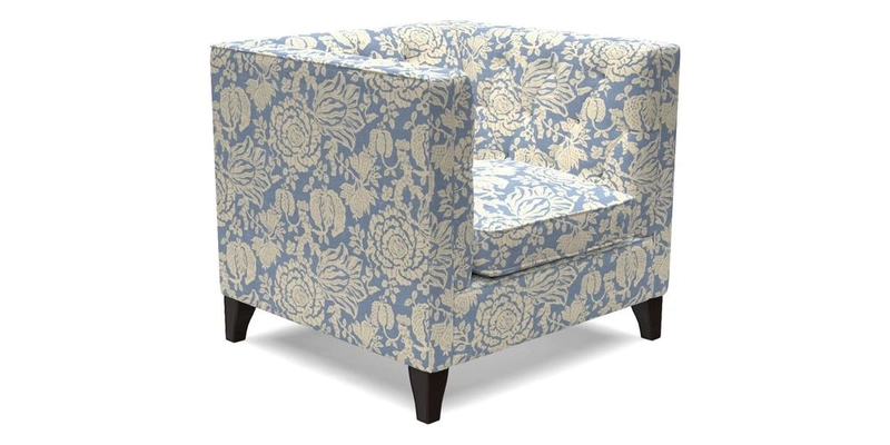 Haresfield Chair in Two Tone Plain Biscuit