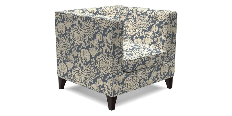 Haresfield Chair in Two Tone Plain Biscuit