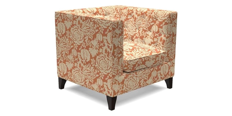 Haresfield Chair in Two Tone Plain Biscuit