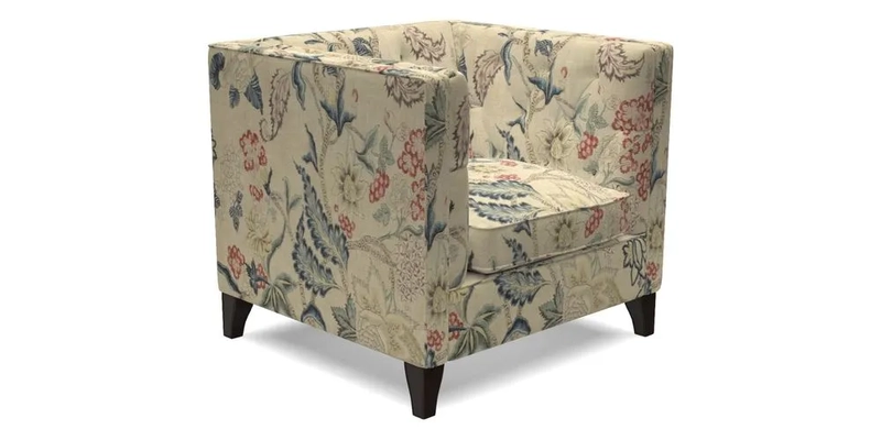 Haresfield Chair in Two Tone Plain Biscuit