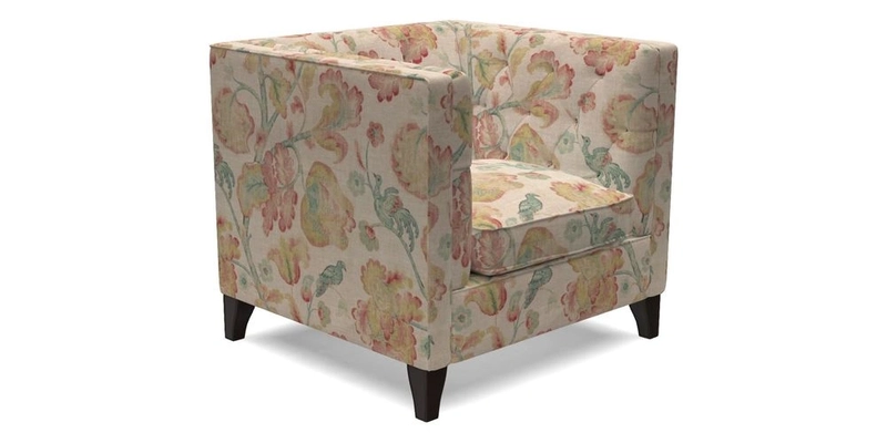 Haresfield Chair in Two Tone Plain Biscuit