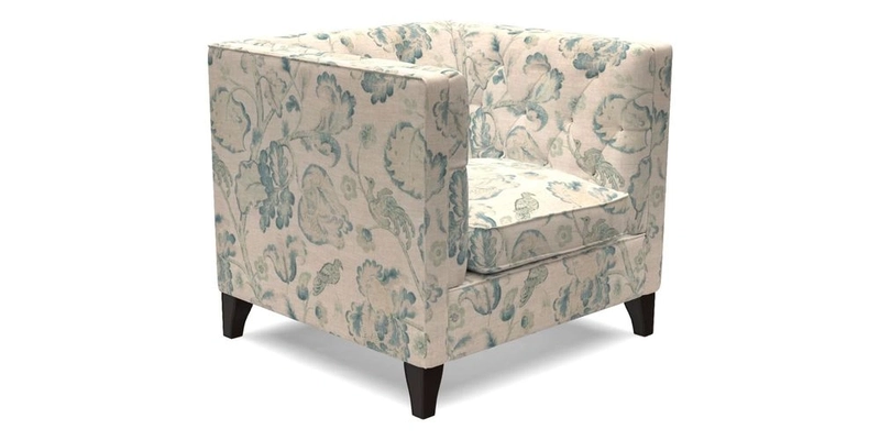 Haresfield Chair in Two Tone Plain Biscuit