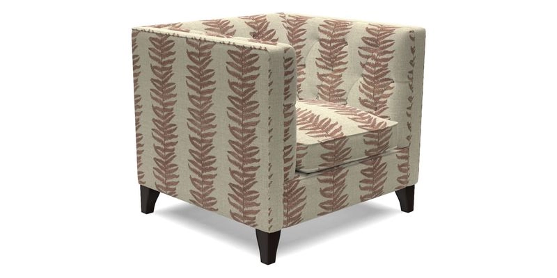 Haresfield Chair in Two Tone Plain Biscuit