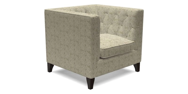 Haresfield Chair in Two Tone Plain Biscuit