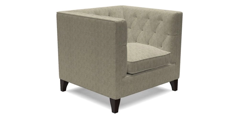 Haresfield Chair in Two Tone Plain Biscuit