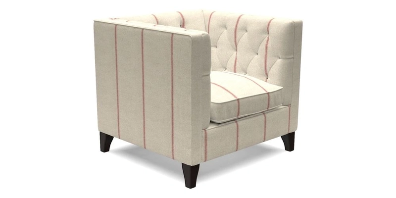 Haresfield Chair in Two Tone Plain Biscuit