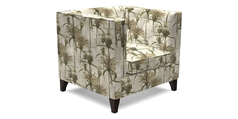 Haresfield Chair in Two Tone Plain Biscuit