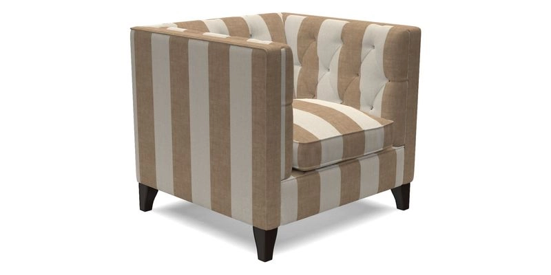 Haresfield Chair in Two Tone Plain Biscuit