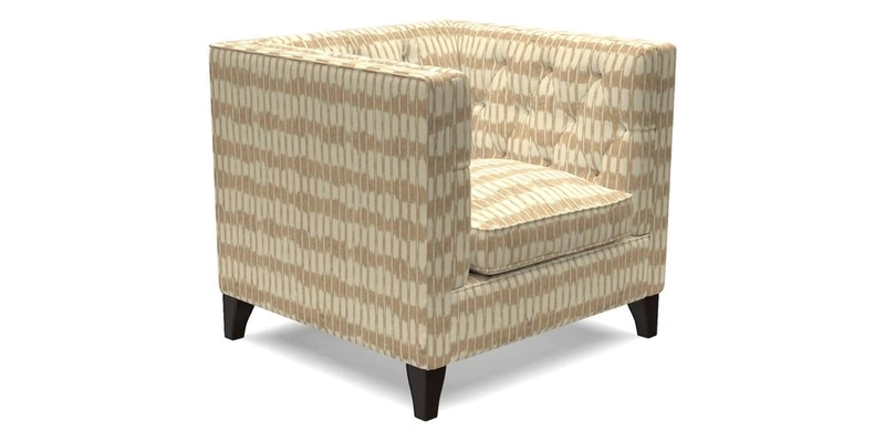 Haresfield Chair in Two Tone Plain Biscuit