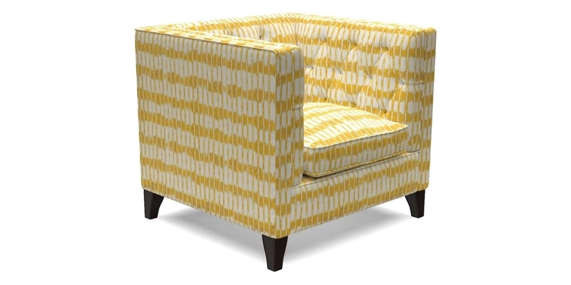 Haresfield Chair in Two Tone Plain Biscuit