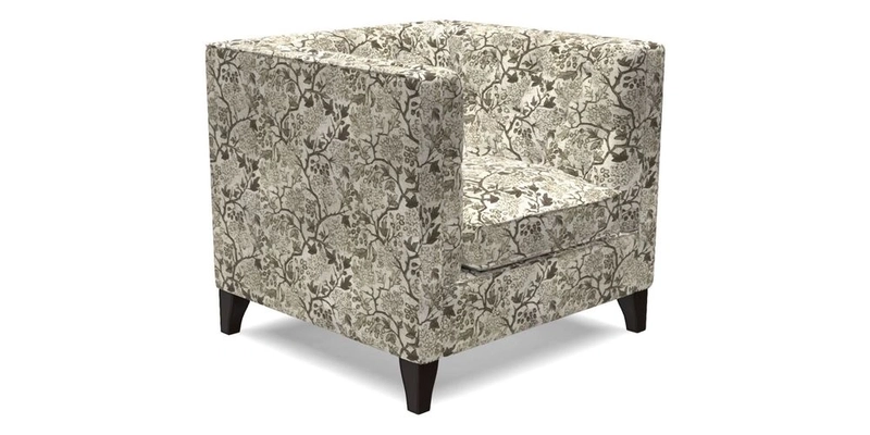 Haresfield Chair in Two Tone Plain Biscuit