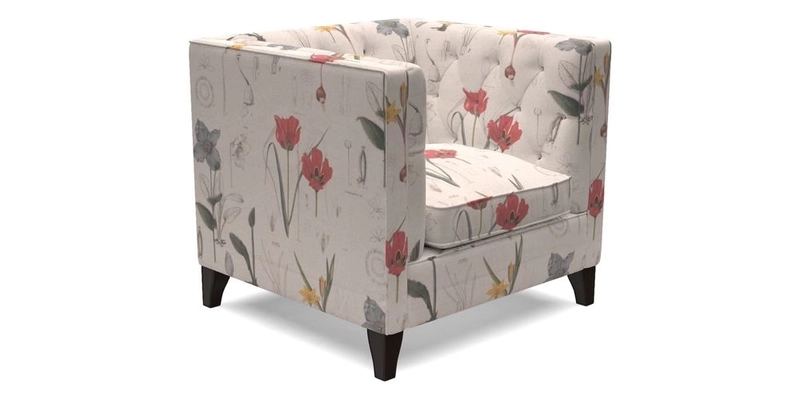 Haresfield Chair in Two Tone Plain Biscuit