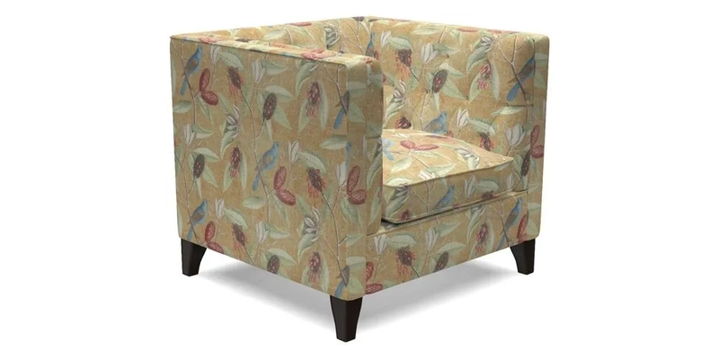 Haresfield Chair in Two Tone Plain Biscuit