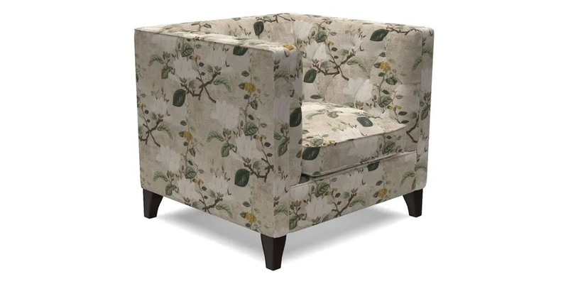 Haresfield Chair in Two Tone Plain Biscuit