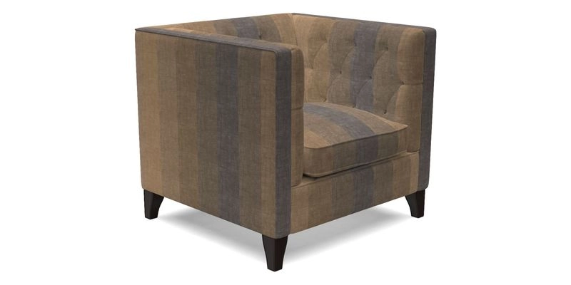 Haresfield Chair in Two Tone Plain Biscuit