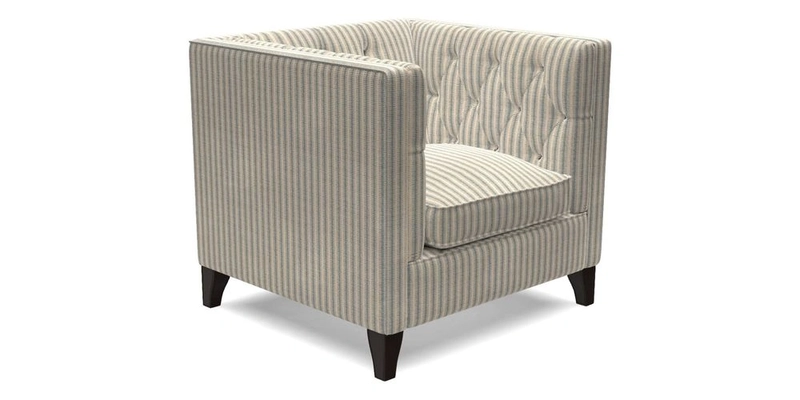 Haresfield Chair in Two Tone Plain Biscuit