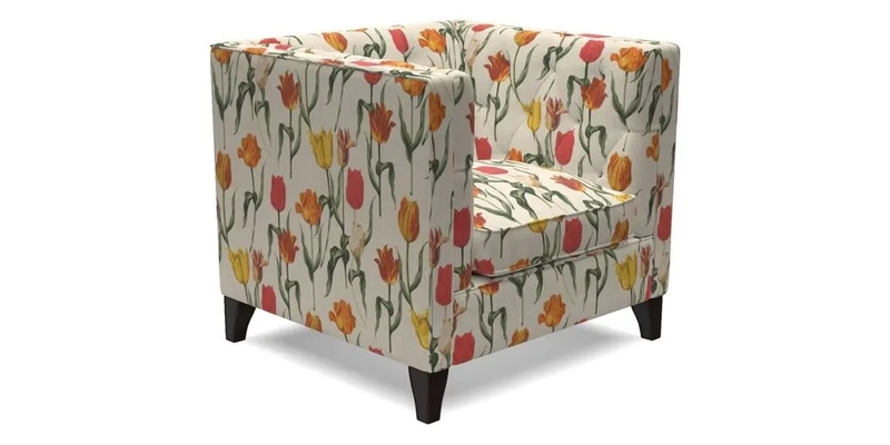 Haresfield Chair in Two Tone Plain Biscuit