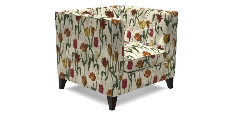 Haresfield Chair in Two Tone Plain Biscuit