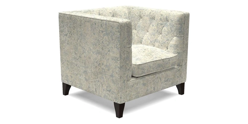 Haresfield Chair in Two Tone Plain Biscuit