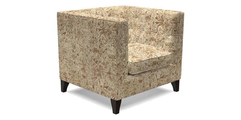 Haresfield Chair in Two Tone Plain Biscuit