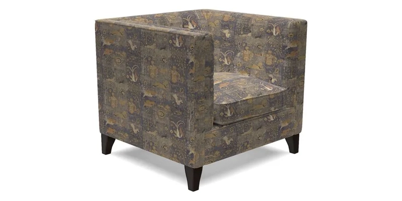 Haresfield Chair in Two Tone Plain Biscuit