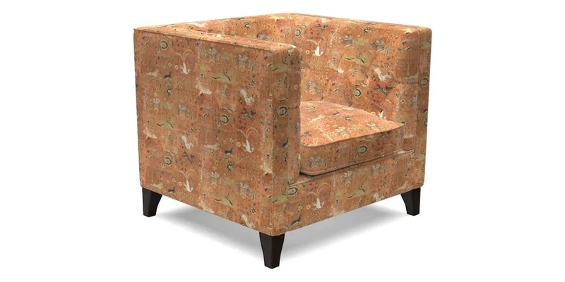 Haresfield Chair in Two Tone Plain Biscuit