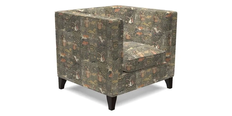 Haresfield Chair in Two Tone Plain Biscuit