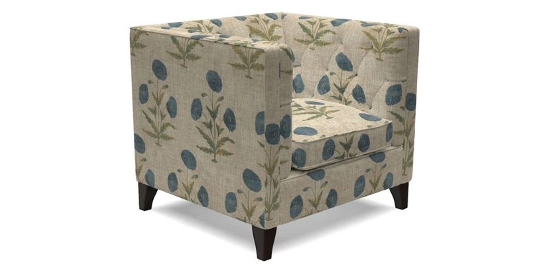 Haresfield Chair in Two Tone Plain Biscuit