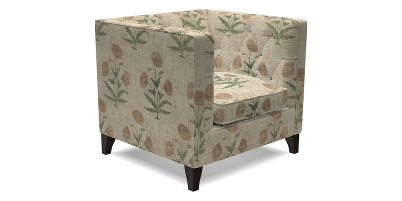 Haresfield Chair in Two Tone Plain Biscuit