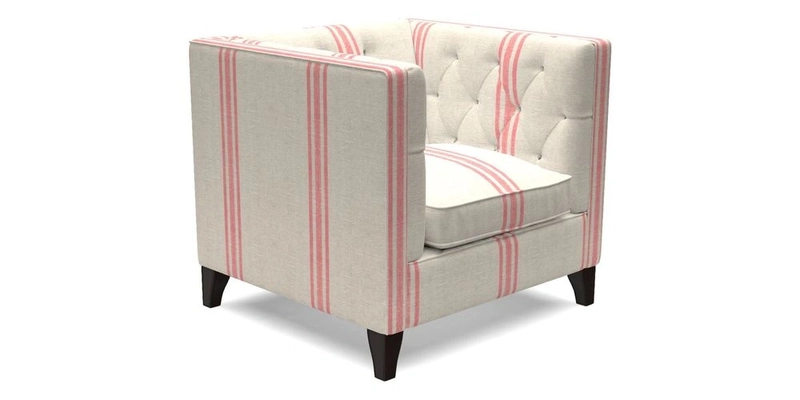 Haresfield Chair in Two Tone Plain Biscuit