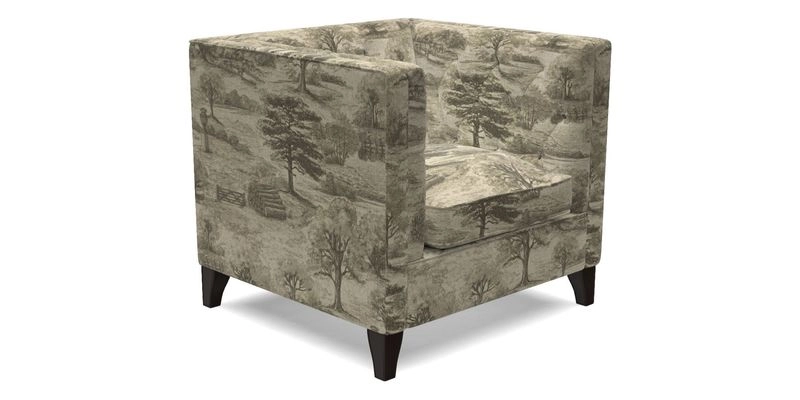Haresfield Chair in Two Tone Plain Biscuit