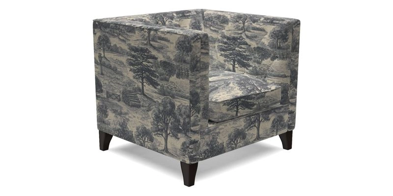 Haresfield Chair in Two Tone Plain Biscuit