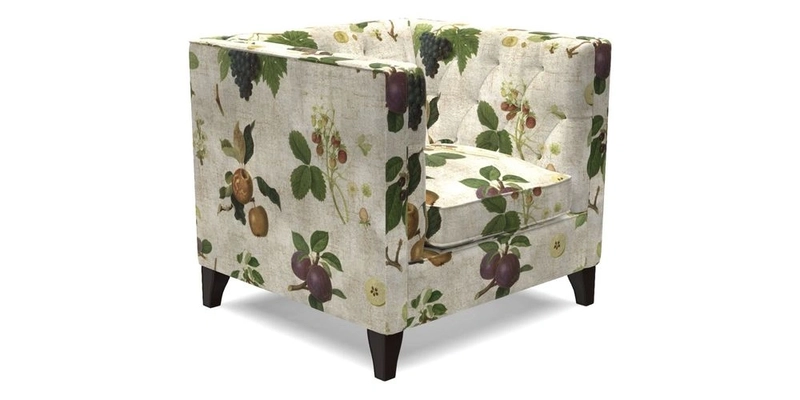 Haresfield Chair in Two Tone Plain Biscuit