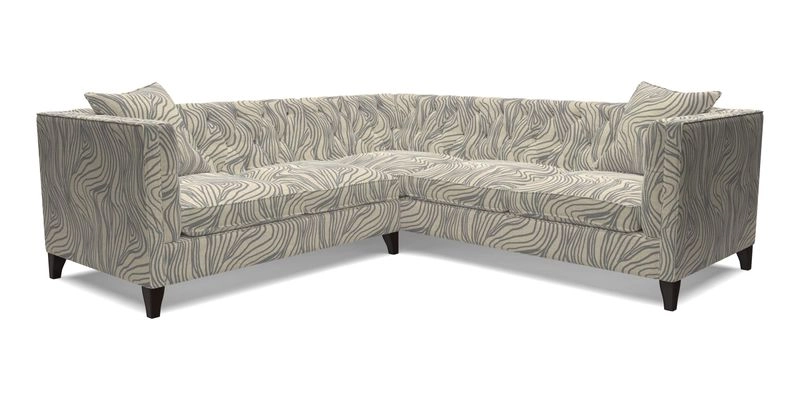 Haresfield Corner Sofa in Two Tone Plain Biscuit