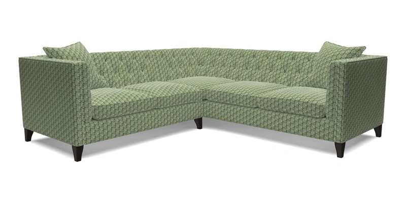 Haresfield Corner Sofa in Two Tone Plain Biscuit