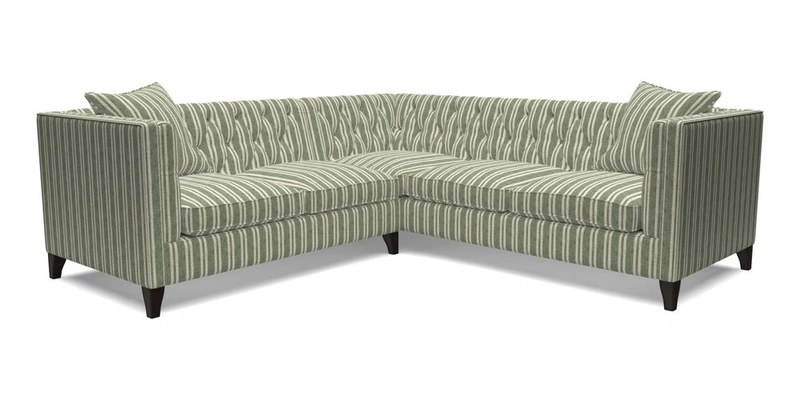 Haresfield Corner Sofa in Two Tone Plain Biscuit