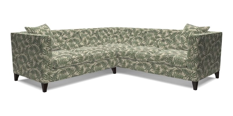Haresfield Corner Sofa in Two Tone Plain Biscuit