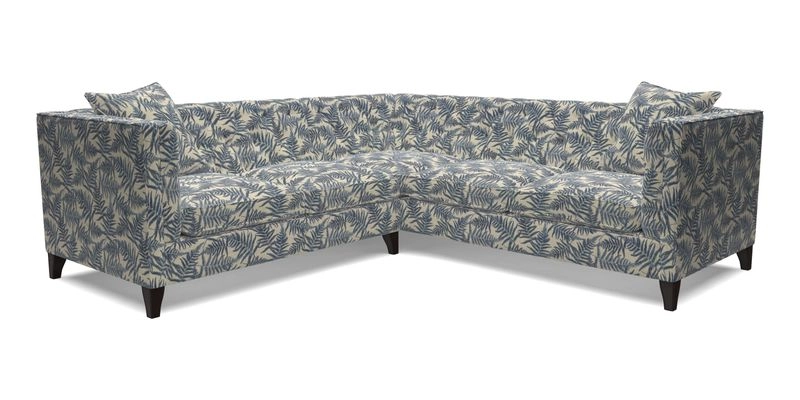 Haresfield Corner Sofa in Two Tone Plain Biscuit