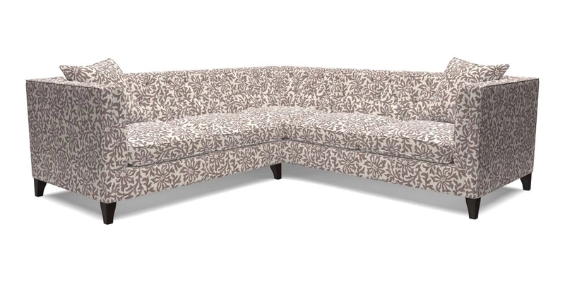 Haresfield Corner Sofa in Two Tone Plain Biscuit